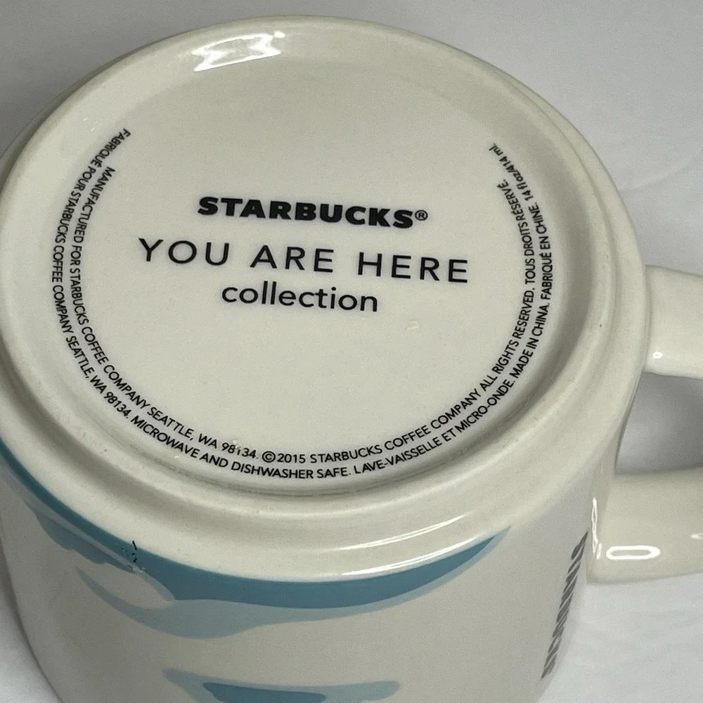 Starbucks California You Are Here Mug, 2012 Starbucks Coffee Tea Cup Company